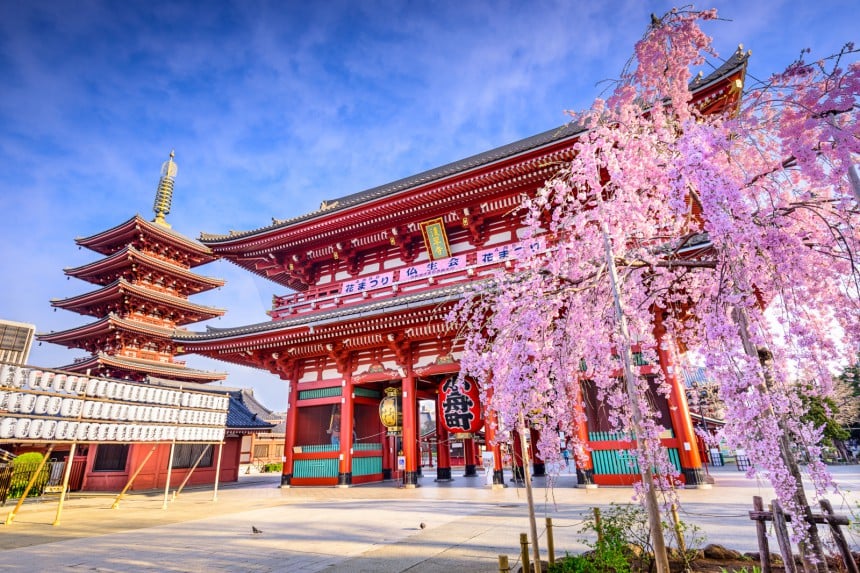 Sensō-ji-temppeli Tokiossa. Kuva: SeanPavonePhoto | Adobe Stock